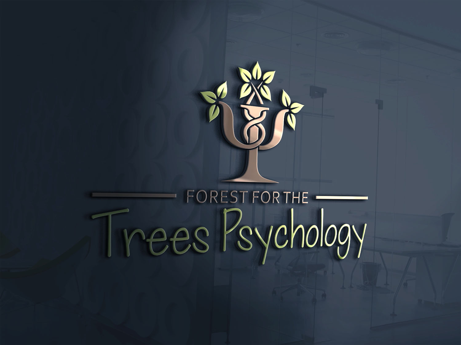 Diseño de Logo por Khalik para Forest for the trees Psychology | Diseño #17942911