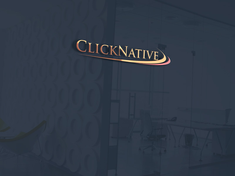 Logo Design by snawaz10051991 for ClickNative | Design #17960951