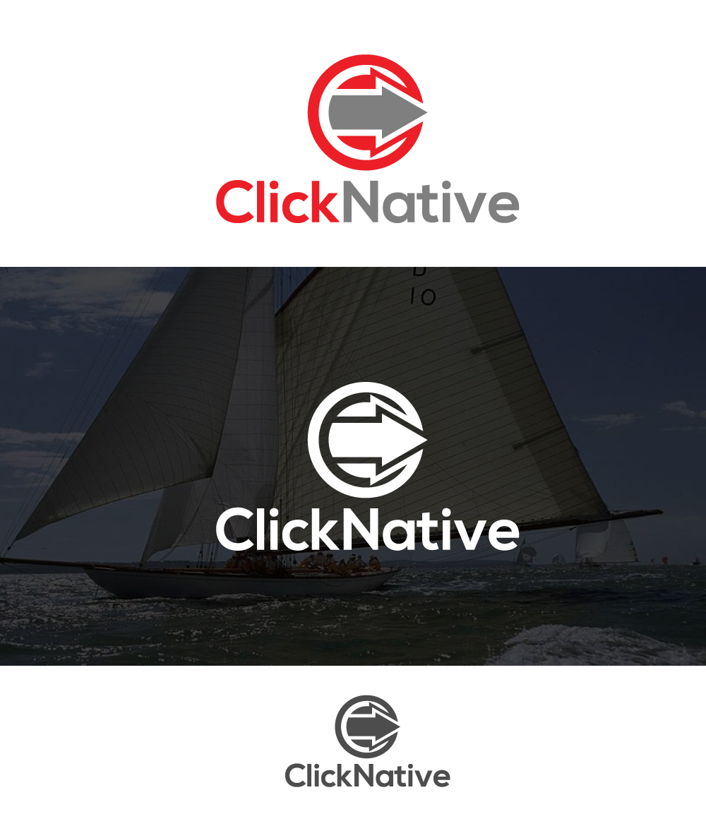 Logo Design by h27 for ClickNative | Design #17970512