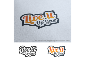 Logo Design by Gita. for Live it Up Gear | Design: #17943028