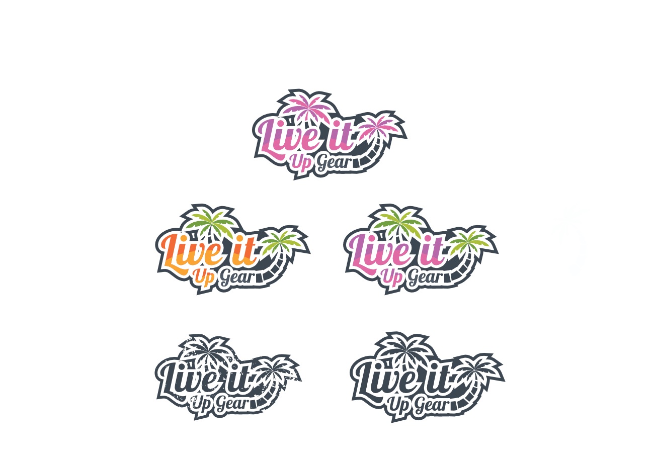 Diseño de Logo por Gita. para Live it Up Gear | Diseño: #17947037
