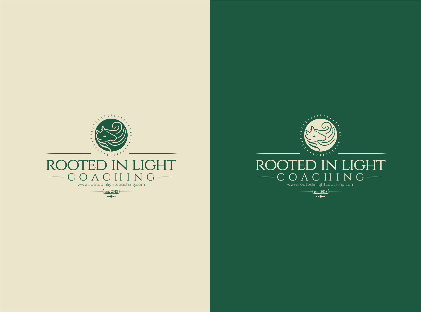 Logo Design by nikkiblue for Rooted in Light Coaching | Design #17940391