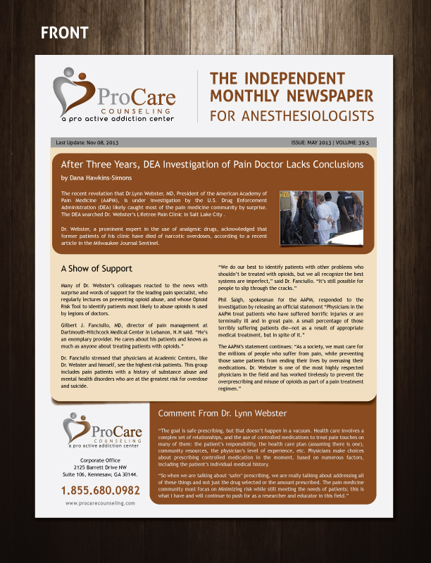 Diseño de Flyer por meet007 para Pro Care Counseling | Diseño #2767224