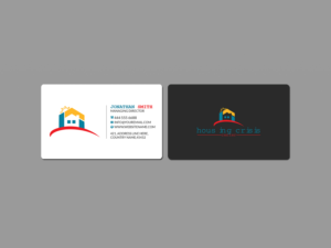 Business Card Design by Creations Box 2015 for Housing Crisis Center | Design: #17944436
