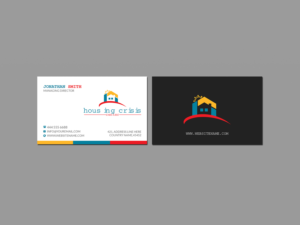 Business Card Design by Creations Box 2015 for Housing Crisis Center | Design: #17944441