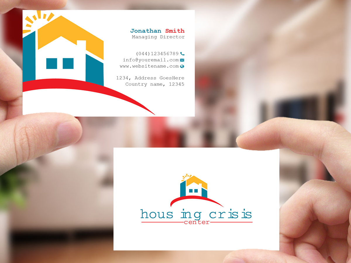Visitenkarten-Design von Creations Box 2015 für Housing Crisis Center | Design #17947870