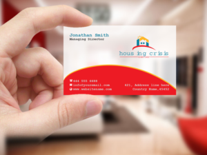 Visitenkarten-Design von Creations Box 2015 für Housing Crisis Center | Design: #17947877