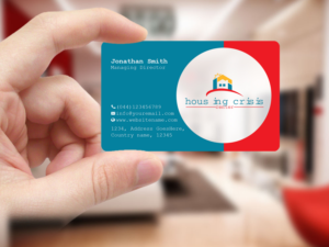 Visitenkarten-Design von Creations Box 2015 für Housing Crisis Center | Design: #17947879