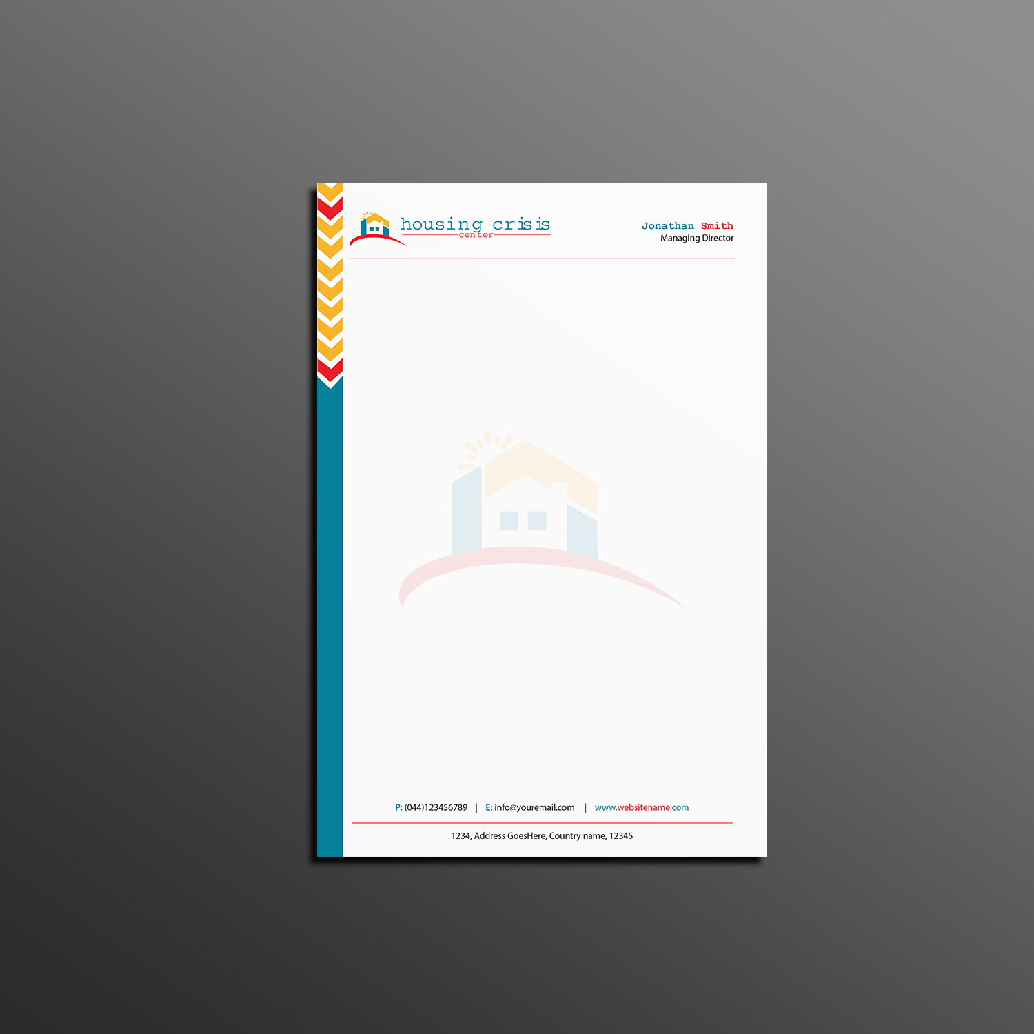 Design de Carte de Visite par Creations Box 2015 pour Housing Crisis Center | Design #17951064