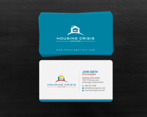 Diseño de Tarjeta de Presentación por chandrayaan.creative para Housing Crisis Center | Diseño: #17952581
