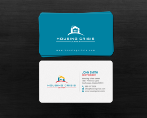 Diseño de Tarjeta de Presentación por chandrayaan.creative para Housing Crisis Center | Diseño: #17952582