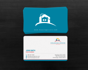 Diseño de Tarjeta de Presentación por chandrayaan.creative para Housing Crisis Center | Diseño: #17952584