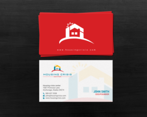 Business Card Design by chandrayaan.creative for Housing Crisis Center | Design: #17952697