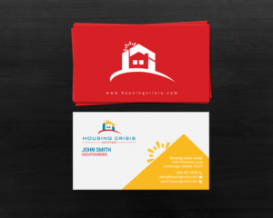 Business Card Design by chandrayaan.creative for Housing Crisis Center | Design: #17952698
