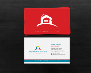 Business Card Design by chandrayaan.creative for Housing Crisis Center | Design: #17952724