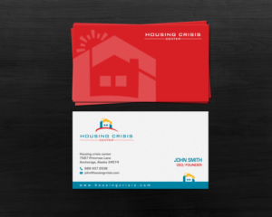 Business Card Design by chandrayaan.creative for Housing Crisis Center | Design: #17953201