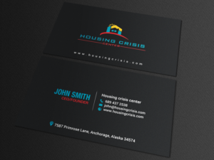Business Card Design by chandrayaan.creative for Housing Crisis Center | Design: #17953242