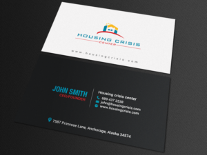 Business Card Design by chandrayaan.creative for Housing Crisis Center | Design: #17953244