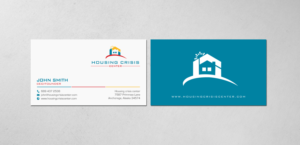 Visitenkarten-Design von chandrayaan.creative für Housing Crisis Center | Design: #17955750