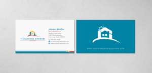 Visitenkarten-Design von chandrayaan.creative für Housing Crisis Center | Design: #17955752