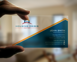 Business Card Design by chandrayaan.creative for Housing Crisis Center | Design: #17956022