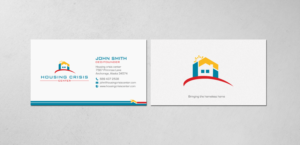 Diseño de Tarjeta de Presentación por chandrayaan.creative para Housing Crisis Center | Diseño: #17992142