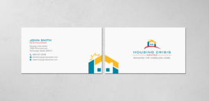 Diseño de Tarjeta de Presentación por chandrayaan.creative para Housing Crisis Center | Diseño: #17992183