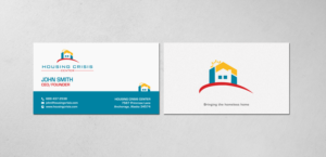 Diseño de Tarjeta de Presentación por chandrayaan.creative para Housing Crisis Center | Diseño: #17992220