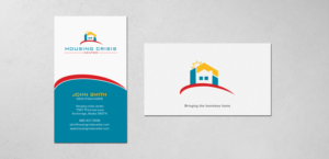 Diseño de Tarjeta de Presentación por chandrayaan.creative para Housing Crisis Center | Diseño: #17992223