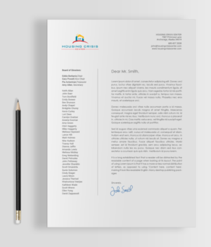 Diseño de Tarjeta de Presentación por chandrayaan.creative para Housing Crisis Center | Diseño: #17992858