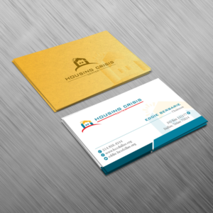 Diseño de Tarjeta de Presentación por Creative Jiniya para Housing Crisis Center | Diseño: #17943418