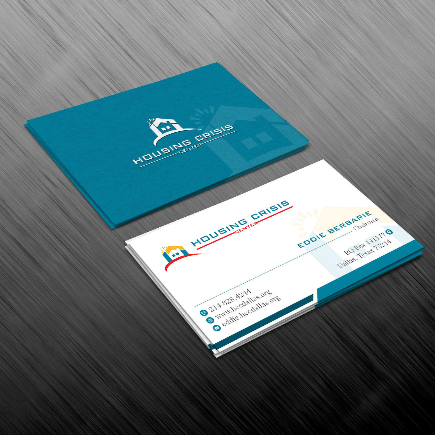 Diseño de Tarjeta de Presentación por Creative Jiniya para Housing Crisis Center | Diseño #17951249