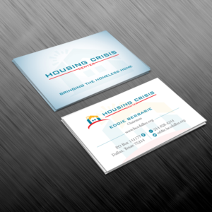 Business Card Design by Creative Jiniya for Housing Crisis Center | Design: #17976321
