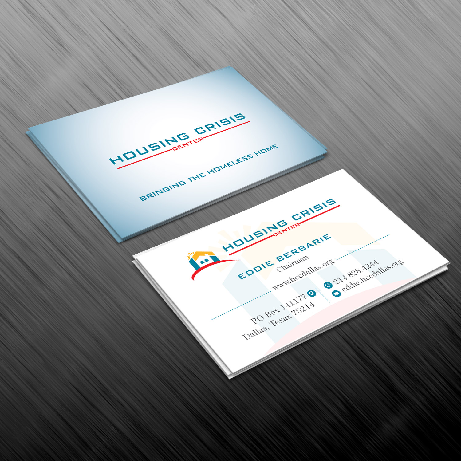 business card design by creative jiniya for housing crisis center design 17986143 - Non Profit Business Cards business card design by creative jiniya for housing crisis center design 17986143 - Non Profit Business Cards