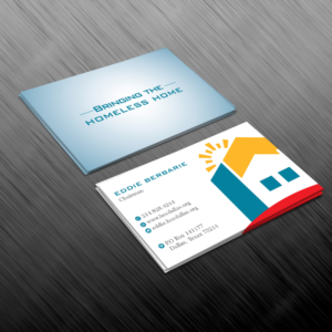 Business Card Design by Creative Jiniya for Housing Crisis Center | Design: #17986164