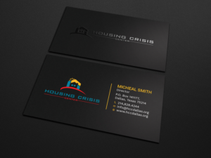 Diseño de Tarjeta de Presentación por Tripti Ranjan Gain para Housing Crisis Center | Diseño: #17952902