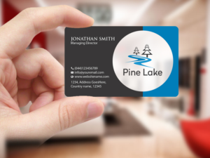Business Card Design by Creations Box 2015 for Waters Edge Lodging and Resort L.L.C. | Design: #17945553