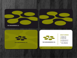 Groundworx Business Card Design | Visitenkarten-Design von Atvento Graphics