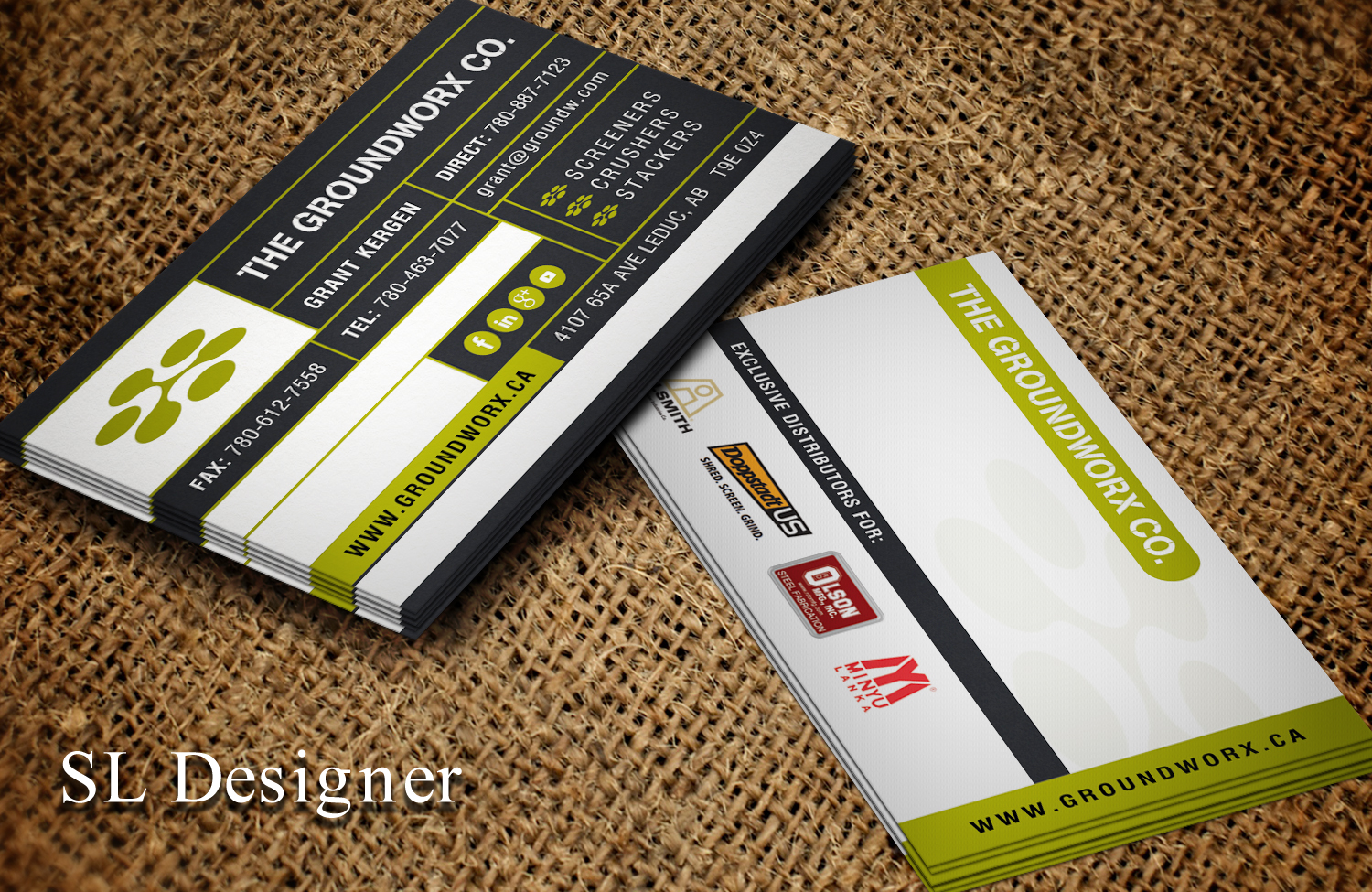 Business Card Design by SL Designer for this project | Design #17948999