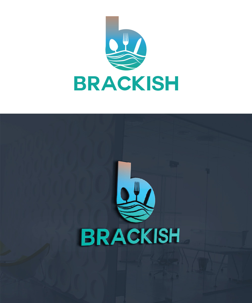 Logo Design by Isnah Logo for Brackish | Design #18023347