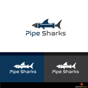 Pipe Sharks | Logo Design by Graphic Bricks