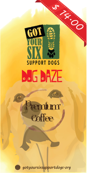 Sticker Design by PhuongBui92 for Got Your Six Support Dogs | Design: #17988156