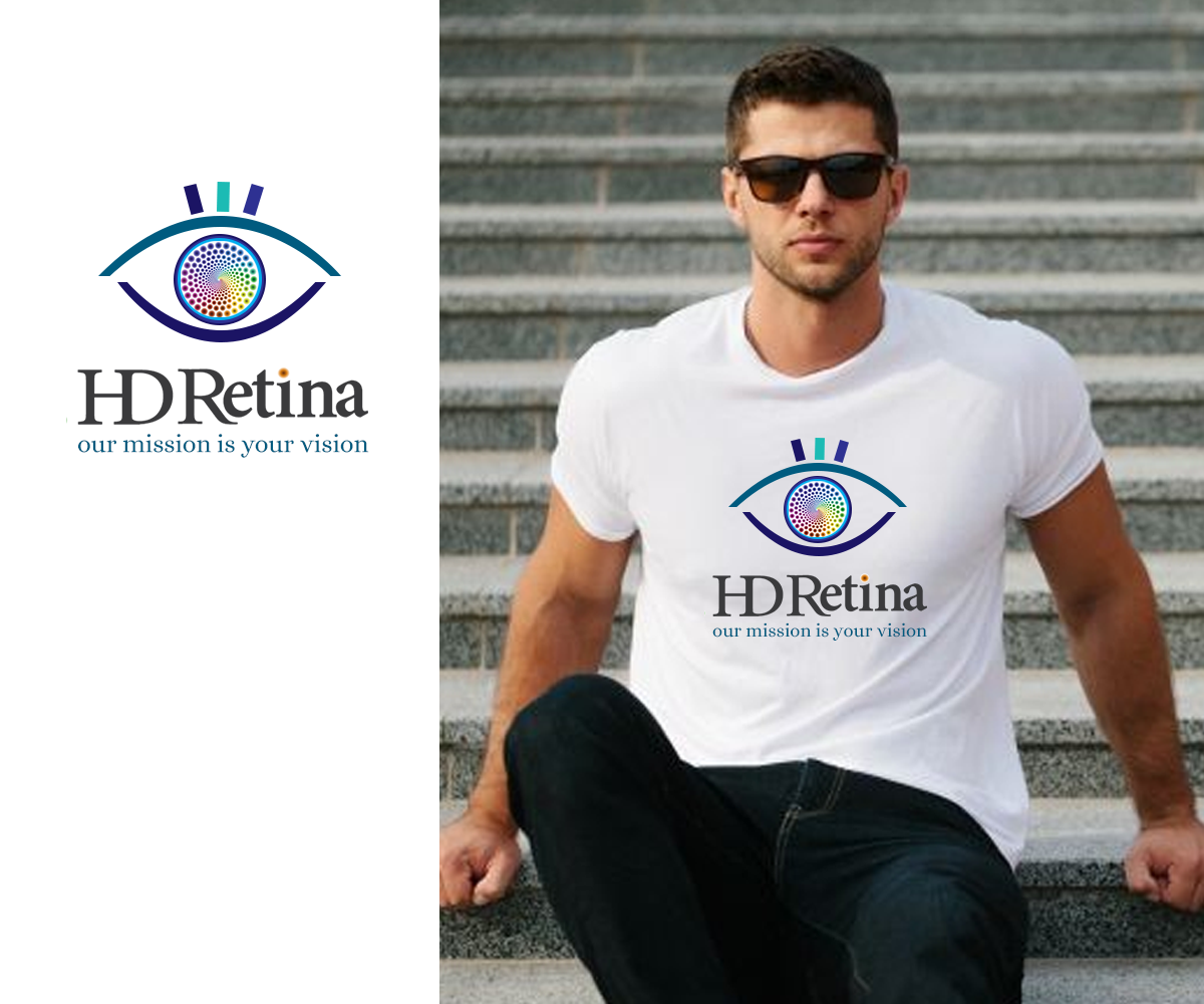 T-shirt Design by Art Girl for HD Retina Eye Center | Design #18060383