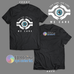T-shirt Design by JesuLi for HD Retina Eye Center | Design: #18033184
