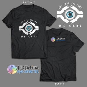 T-shirt Design by JesuLi for HD Retina Eye Center | Design: #18033230