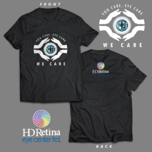 T-Shirt-Design von JesuLi für HD Retina Eye Center | Design #18038417
