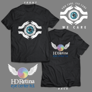 T-shirt Design by JesuLi for HD Retina Eye Center | Design: #18110290