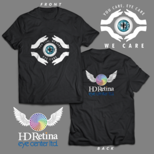 T-shirt Design by JesuLi for HD Retina Eye Center | Design: #18110296