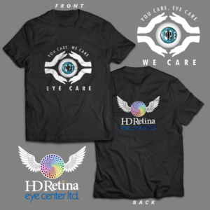T-Shirt-Design von JesuLi für HD Retina Eye Center | Design: #18110324