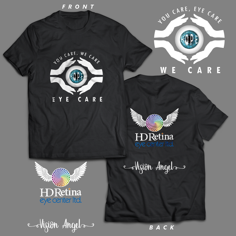 T-Shirt-Design von JesuLi für HD Retina Eye Center | Design #18116812